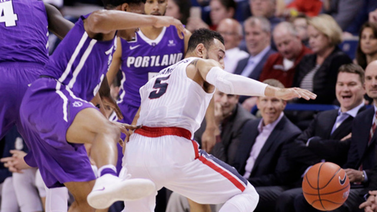Williams-Goss leads No. 4 Gonzaga over Portland 73-52 (Jan 21, 2017)
